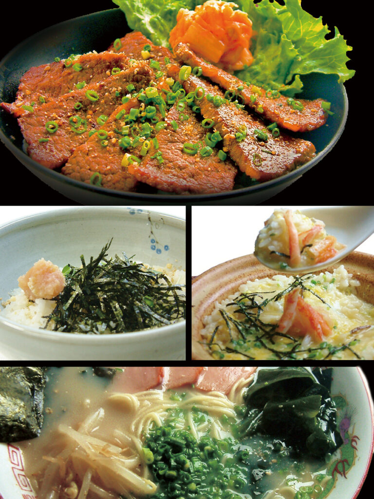 麺メニュー|ご飯もの